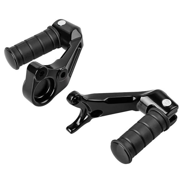 Reposapiés, reposapiés de motocicleta, pedales antideslizantes para pasajero, reposapiés plegables, rendimiento confiable
