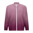 thumbnail image 2 of LOVZFMLL Jackets for Men's Fall And Winter Pocket Long Zipper Elastic Christmas Print Short Stand Up Collar Jacket, 2 of 4
