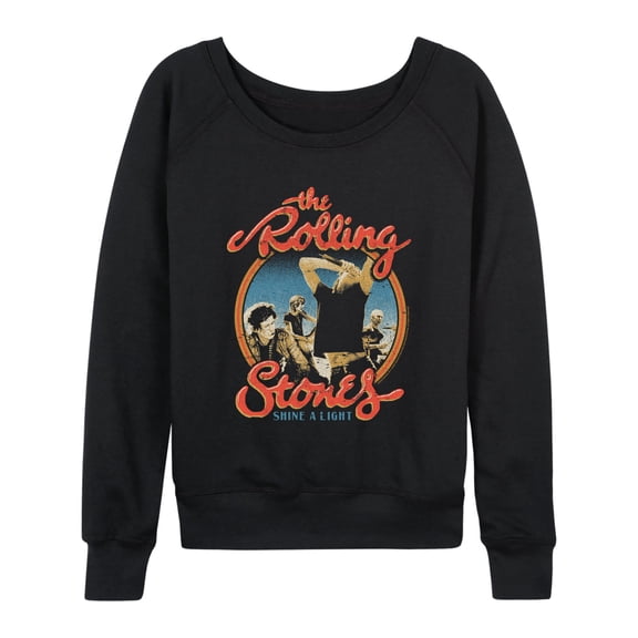 Rolling Stones - Shine Light - Women's French Terry Long Sleeve Pullover