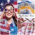 thumbnail image 5 of 1 Box 24Pcs Charms American Flag Stitch Markers Crochet Stitch Marker Charms Removable Leverback Locking Knit Markers for Crocheting Knitting Weaving Sewing Jewelry Making for DIY, 5 of 6