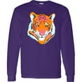 thumbnail image 3 of Inktastic Tiger Head Long Sleeve T-Shirt, 3 of 5