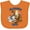 Orange, variant on Inktastic Farmer Boy with Happy Farm Animals Boys or Girls Baby Bib