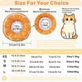 thumbnail image 2 of Soft Cat Cone, Adjustable Recovery Collar After Surgery to Prevent Licking Wound, Protective Cat Neck Cone, Comfortable Pet Elizabethan Collar for Cats Kittens and Puppies, 2 of 7