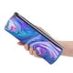 thumbnail image 5 of Disketp Swirl Blue And Purple Estuche Organizador de Lápices de Cuero, Estuche de Oficina con Cremallera para Bolígrafo y Lápiz, 5 of 6