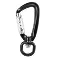 thumbnail image 1 of Lixada Swivel Carabiner Clip 360° Rotatable Spinner Carabiner Small Auto, 1 of 8