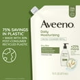 thumbnail image 3 of Aveeno Daily Moisturizing Face Wash Refill, Soothing Oat Facial Cleanser, 16 oz, 3 of 11