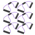 thumbnail image 3 of M Buder Banda de Resistencia Figura 8 Cuerda de Tracción Yoga TPE (6 Piezas Morado), 3 of 9