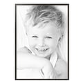 thumbnail image 2 of ArtToFrames 28" x 40" Black Square with Gold Beads Picture Frame, 28x40 inch Black Wood Poster Frame (WOM-5021),  Pack, 2 of 7