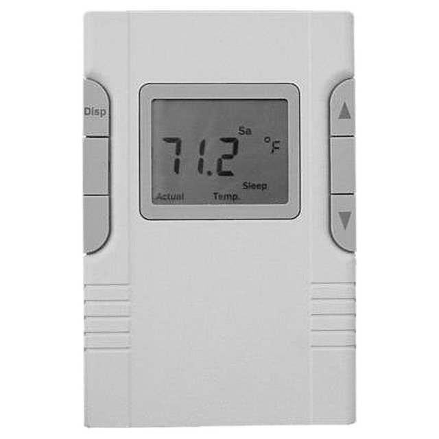 King Electric HBP 240V Hydronic Battery Powered Programmable Thermostat with 2 Circuit