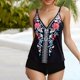 thumbnail image 2 of Bikini de Mujer Trajes de Baño de Moda Sexy Casual Diseño Dividido Conjunto para Piscina de Playa Y Vacaciones de Verano, Traje de Baño de Longitud Regular, 2 of 9
