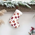 thumbnail image 6 of Balery Cartoon Hedgehogs Pattern Christmas Stockings with Initials, 18" Large Knit Christmas Stocking,Xmas Stocking for Kids, Holiday and Family Stocking, 6 of 7