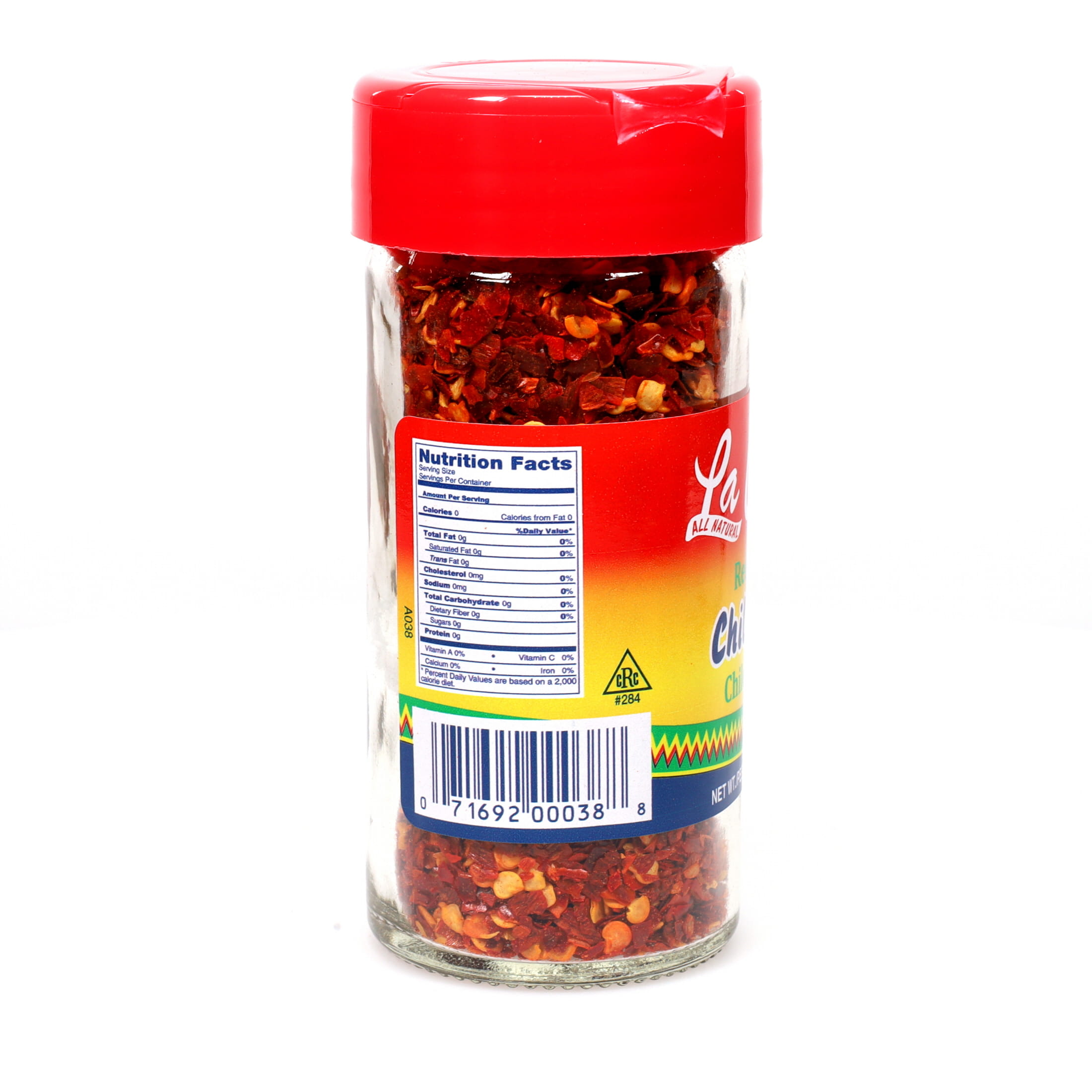 La Criolla Red Crushed Chili Pepper, 16 oz