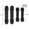 thumbnail image 4 of Cribun 4pcs Magic Foam Sponge Donut Bun Hair Clip (2 Large + 2 Small), 4 of 6