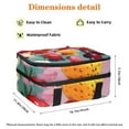 thumbnail image 3 of RATGDN Lunch Bag for Women Insulated Oil Painting Strawberries Lunch Bags Work Picnic, 3 of 8