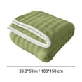 thumbnail image 3 of Usmixi Blanket Flannel Blanket Person Blanket Embroidered Knee Blanket Office Fleece Blanket Small Blanket 100x150cm up to 45% Off, 3 of 5