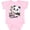AD-Pink, variant on Inktastic My Uncle Loves Me Cute Panda Boys or Girls Baby Bodysuit