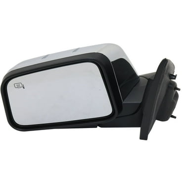 Mirror Compatible With 2007 Lincoln MKX Left Driver Side Heated Chrome Kool-Vue