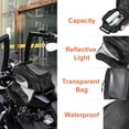 thumbnail image 4 of Bolso de tanque de Motocicleta Magnético Impermeable Unique Bargains Negro 34.5x30x9cm, 4 of 12