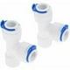 thumbnail image 1 of Conector de filtro de agua RO de 5 piezas, accesorio de tubería de plástico, codo de 1/4 lylmbusiness & Industry, Electrónica e instrumentación, Conectores, interruptores y cables, 1 of 4