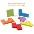 thumbnail image 4 of Rompecabezas de tangram de madera de 40 piezas para niños, caja de rompecabezas, juego de rompecabezas de madera, bloques de construcción, regalo de educación intelectual para niños, 4 of 5