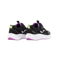thumbnail image 4 of Tenis Running Niña Joma® Negro Rosa Textil Transpirable negro 21.5, 4 of 5
