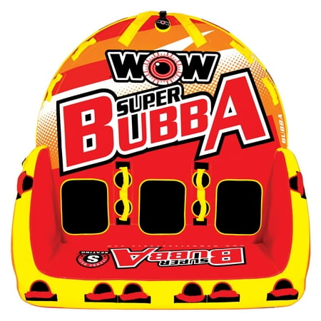 WOW 171060 Super Bubba Hi-Vis Inflatable Towable for 1-3