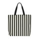 thumbnail image 1 of Easygdp Black And White Thick Stripes Bolsa Tote para Mujer, Bolso de Hombro para Trabajo, Playa, Viajes, Compras y Supermercado, 1 of 7