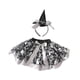 thumbnail image 4 of Disfraz de niña Salvador creativo con diadema y disfraz de Halloween plata, 4 of 10