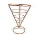 thumbnail image 1 of Soporte para papas fritas estilo occidental, cesta reutilizable portátil con drenaje de aceite para alimentos fritos Oro, 1 of 9