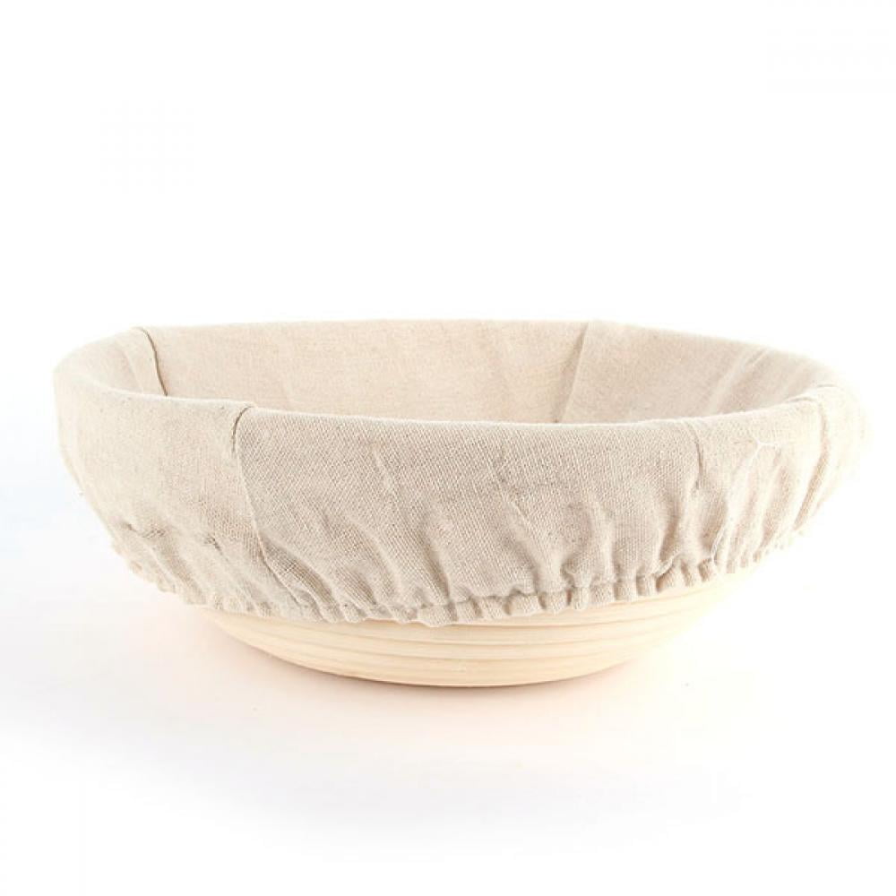 Coolmade 9 Inch Bread Banneton Proofing Basket - Baking Bowl Dough Gifts  for Bakers Proving Baskets for Sourdough Lame Bread Slashing Scraper Tool  Starter Jar Proofing Box 