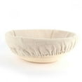 thumbnail image 2 of HULKLIFE Round Oval Bread Proofing Natural Rattan Basket Banneton Proving Basket for Professional Home Bakers (with Cloth Liner), 2 of 5