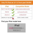 thumbnail image 2 of iPad 9.7 2018/2017, iPad Air 2, iPad Air Case - Housse de Protection pour Support Rotatif à 360 Degrés avec Réveil Automatique, 2 of 5