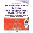 thumbnail image 2 of 15 Realistic Tests for the SAT Subject Test Math Level 2: Formerly Known as SAT Math Level IIC [With CDROM], 2 of 2