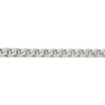 thumbnail image 2 of Sterling Silver 8.25mm Flat Cuban Anchor Chain (20 X 8.25) Made In Italy qfan220-20, 2 of 5