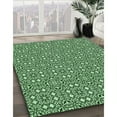 thumbnail image 2 of Ahgly Company Indoor Square Patterned Deep Emerald Green Area Rugs, 3' Square, 2 of 6
