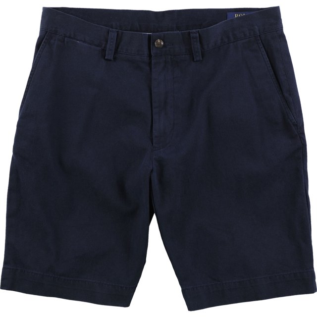 Ralph Lauren Mens Solid Casual Chino Shorts, Azul, 40 Ralph Lauren chino