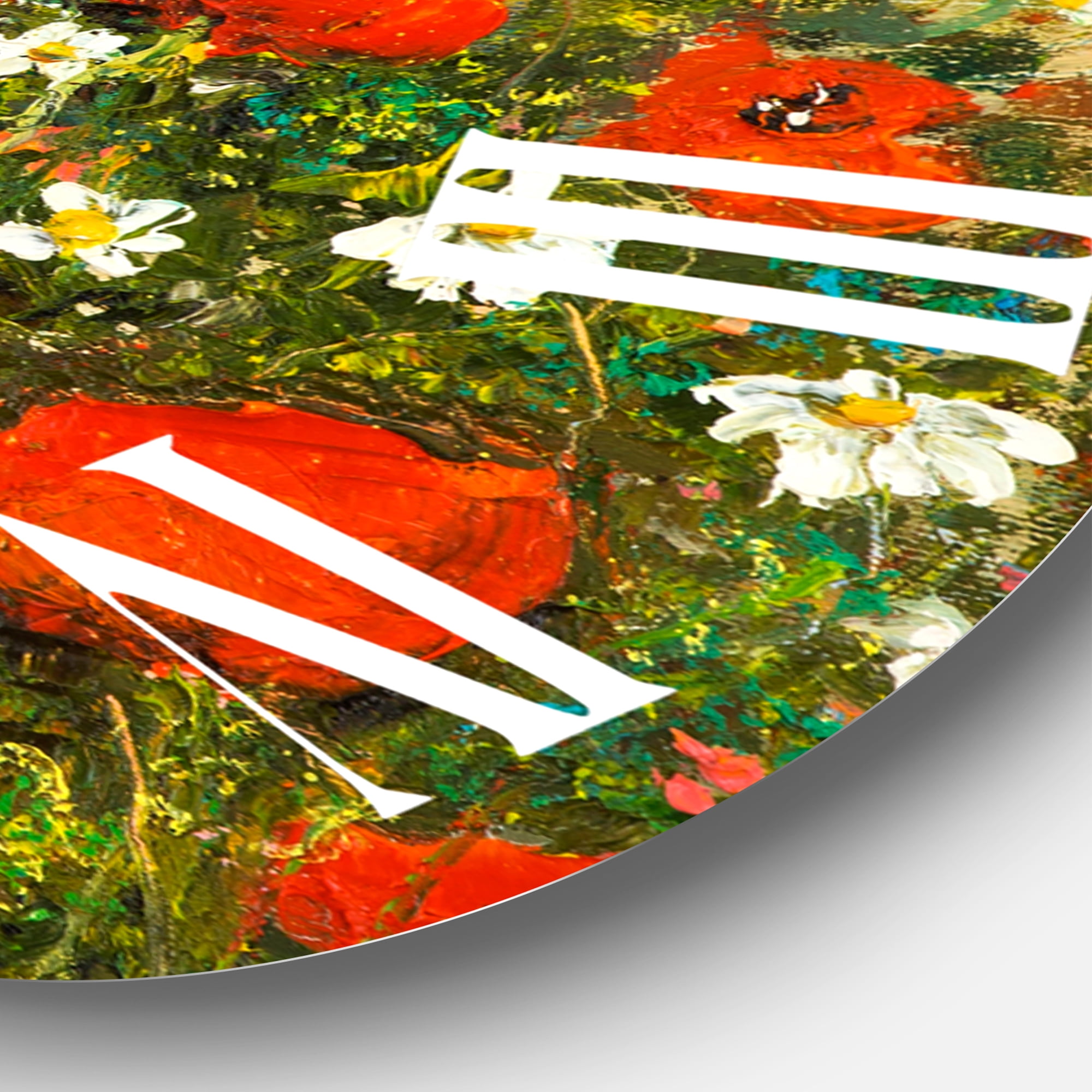 Designart 1 in Quartz Traditional Wall Clock