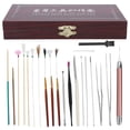 thumbnail image 2 of Wooden Ear Wax Pickers, Earwax Remover Kit, Retro Durable for Home, 2 of 8
