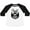Baseball White and Black, variant on Inktastic Proud Owner of a Bearded Daddy Boys or Girls Toddler T-Shirt