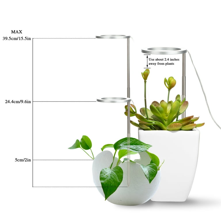 Plant Growth Light Full Spectrum Succulent Fill Lights Telescopic Poles Indoor Plants LED Home Imitating The Sun Led