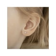 thumbnail image 4 of Hypoallergenic 925 Sterling Silver 3mm CZ Stud Solitaire Baby Toddler Earrings, 4 of 7