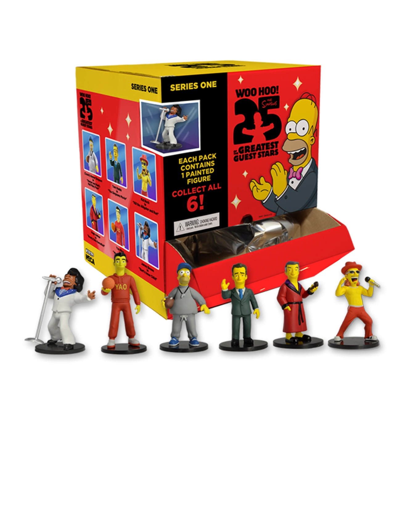 simpsons 25 greatest guest stars figures