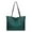 Green, variant on Luxalzxs Tote Bag for Women Large Lightweight Nylon Work Top-Handle Shoulder Bag Water Resistant Foldable Travel Purse
