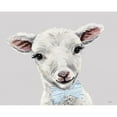 thumbnail image 3 of Keller, Lee 14x12 Black Modern Framed Museum Art Print Titled - Baby Boy Sheep, 3 of 5