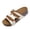 #1White, variant on Slide Sandals for Women Plus Size Buckle Strap Round Toe Open Toe Breathable Soft Sole Thick-Soled Beach Slippers(Balck,Size:36)