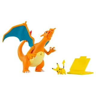  Pokémon Fire and Water Battle Pack - Includes 4.5 Inch Flame  Action Charizard and 2 Squirtle Action Figures -  Exclsuive : Toys &  Games