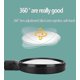 thumbnail image 4 of 1 Pcs Bike Mirrors, Bicycle Mirror, Bike Mirror 360 Adjustable And Rotatable, Rear View Wide Angle Handlebar Mirror For Bicycle, E-bike, Motorcycle, M, 4 of 5