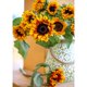 thumbnail image 1 of Kit de pintura con taladro de diamante (DB3443) cuadro DIY 5D jarrón de girasol completo redondo obra de arte 20X30cm Hugtrwg Para estrenar, 1 of 1