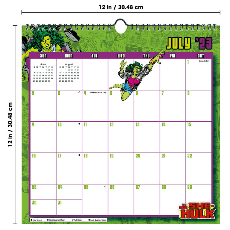 9781438892986 Marvel Comics 2024 Wall Calendar Trends