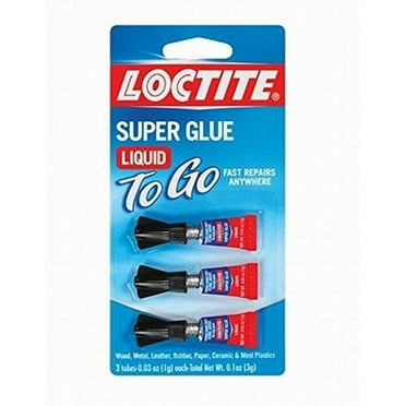 LOCTITE 1734231 1g Super Glue Liquid Mini Trio 3 Count Clear